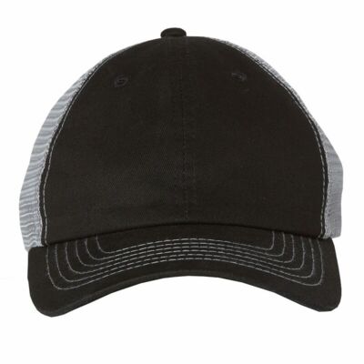 Contrast-Stitch Mesh-Back Cap Thumbnail