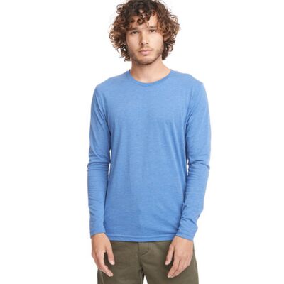 Men's Triblend Long-Sleeve Crew Thumbnail