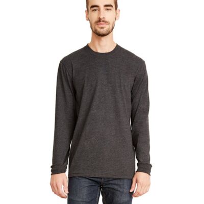 Unisex Sueded Long-Sleeve Crew Thumbnail