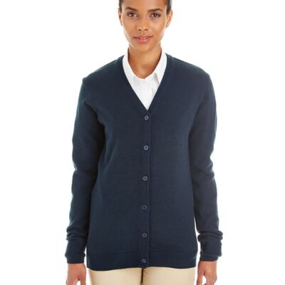 Ladies' Pilbloc™ V-Neck Button Cardigan Sweater Thumbnail