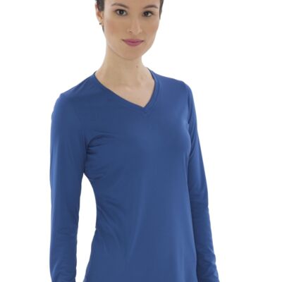 ATC™ PRO TEAM LONG SLEEVE V-NECK LADIES' TEE Thumbnail