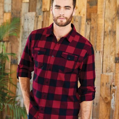 Men's Yarn-Dyed Flannel Shirt Thumbnail