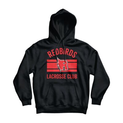 Newmarket Redbirds Youth Classic Hoodie - Black Thumbnail