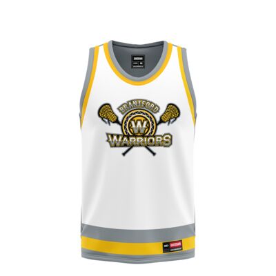 Brantford Warriors Adult White Tank Top Thumbnail