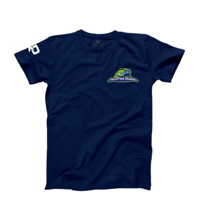 Twisted Heads Adult Navy T-Shirt Thumbnail