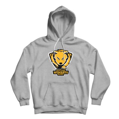 Manitoba Rugby Adult Classic Hoodie Grey Thumbnail