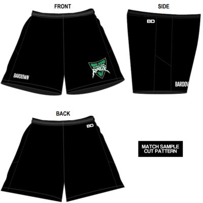 Carolina Rage Training Shorts Thumbnail