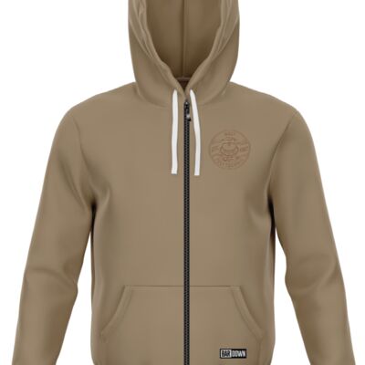 NAIT Cuff Coloured Hoodie (Hazel Wood) Thumbnail