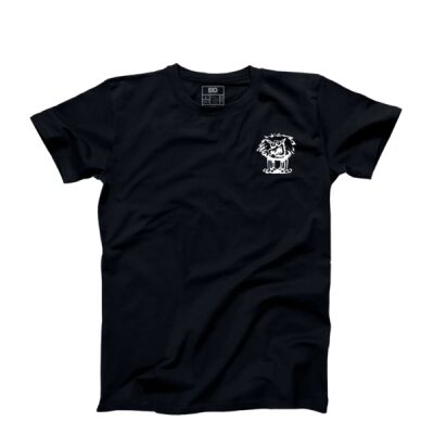 Manitoba Rugby Youth Mascot T-shirt Black Thumbnail