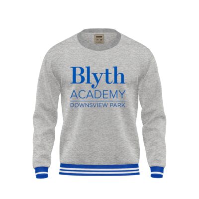 Blyth Academy Downsview Park Cuff Colored Crewneck Adult Thumbnail