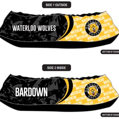 Waterloo Wolves Skate Soaker w/ Poly Liner Youth Thumbnail