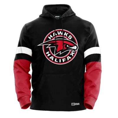Halifax Hawks Striper Streetwear Hoodie Thumbnail
