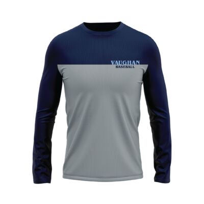 Performance Long Sleeve T-shirt Adult Navy Thumbnail