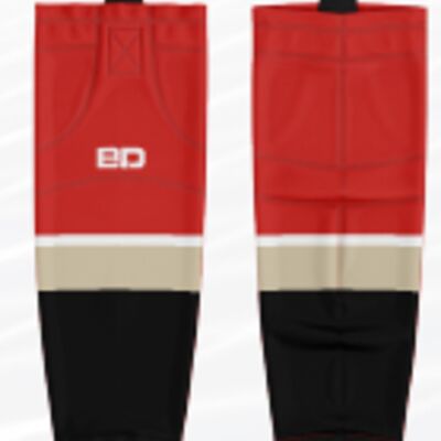 North Shore Jr. Beavs Sublimated Hockey Socks Youth Thumbnail