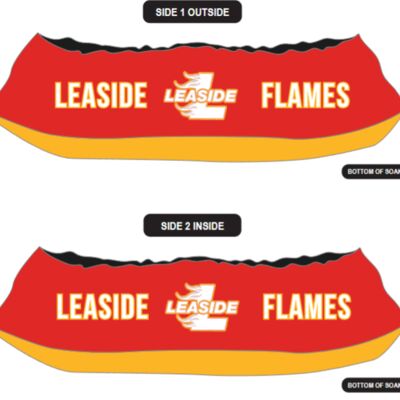 Leaside Flames Sublimated Skate Soaker Thumbnail