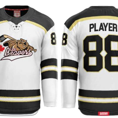 Copy of Les Beaver Cut & Sew Jersey with Scoop and Lace Thumbnail