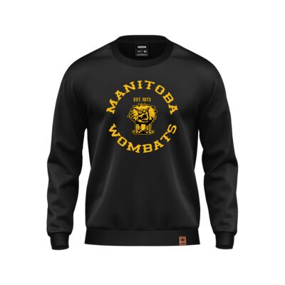 Manitoba Rugby Circle Logo Crewneck Youth Thumbnail