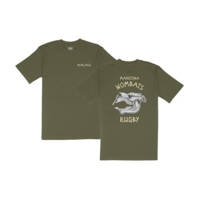 Manitoba Rugby Skull T-shirt Youth Thumbnail