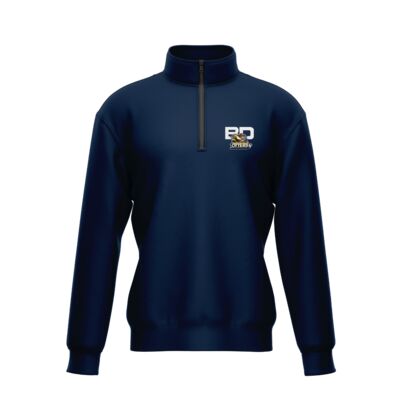 Huntsville Otters Solid Quarter Zip Adult Thumbnail