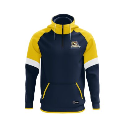 Huntsville Otters Colour Block Zip Streetwear Hoodie Youth Thumbnail