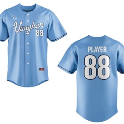 2025 Vaughan Kings Full Button Baseball Jersey Thumbnail