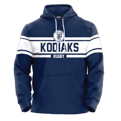 Kodiaks Sublimated Stripe Show Hoodie Youth Thumbnail