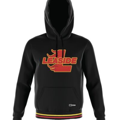 Leaside Flames Cuff Colored Hoodie Thumbnail