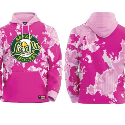 Aspen Leaf’s Junior Hockey Sublimated Hoodie 1.0 - Youth  Thumbnail