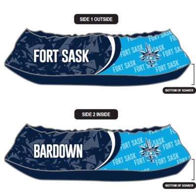 Fort Saskatchewan Ice Skate Soakers Navy - Youth Thumbnail