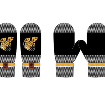Wayway Wolverines Outdoorsman Mitten Thumbnail