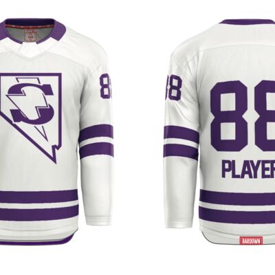 Las Vegas Storm Cut & Sew Hockey Jersey - Girls Thumbnail