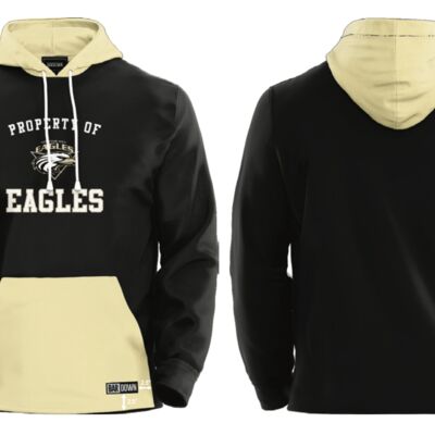 North East Eagles Art Attack Streetwear Hoodie Thumbnail