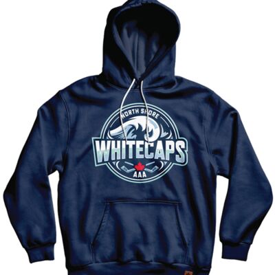 North Shore Whitecaps Fleece Hoodie - Adult Thumbnail