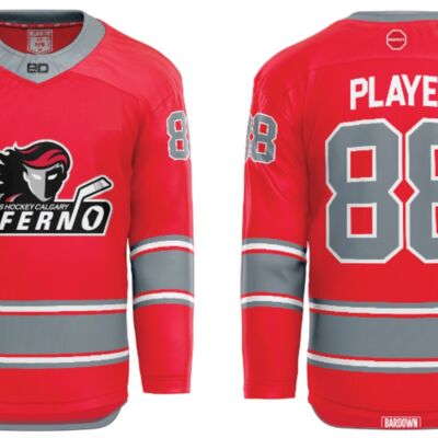 Jr. Inferno GHC Sublimated Hockey Jersey H4 Youth Thumbnail