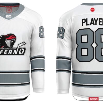 Jr. Inferno GHC Sublimated Hockey Jersey A2 Youth Thumbnail