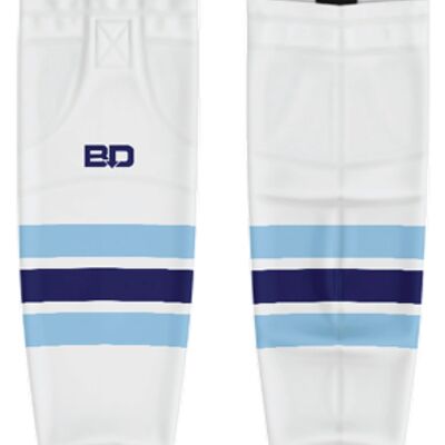 Guelph Giants Sublimated Hockey Socks White - Adult Thumbnail