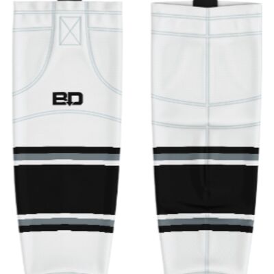 Jr. Inferno-GHC-Sublimated Hockey Socks - A5-White - Youth Thumbnail