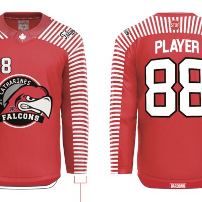 Garden City Falcons Sublimated Hockey Jersey Thumbnail