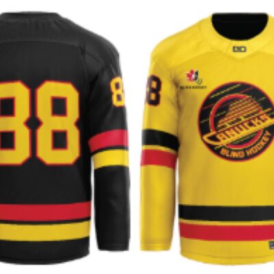 Canadian Blind Hockey Reversible Sublimated Hockey Jersey 3 Thumbnail