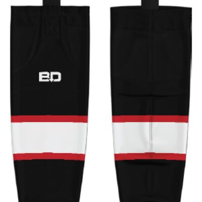 Red Deer Minor Hybrid Hockey Socks Thumbnail