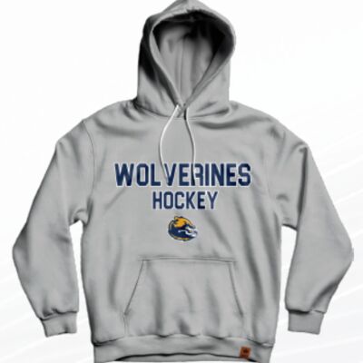 Wolverines Classic Hoodie - Grey Thumbnail