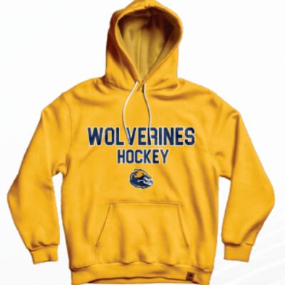 Wolverines Classic Hoodie - Gold Thumbnail
