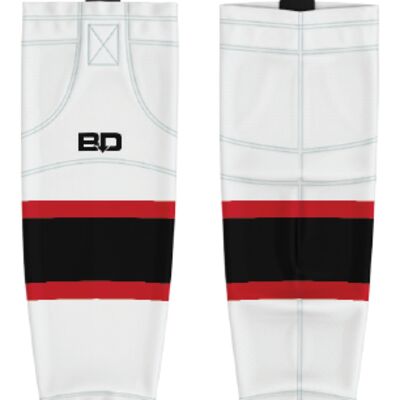 Port Moody Panthers Cut n Sew Hockey Socks - Adult Thumbnail