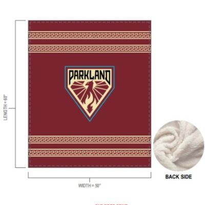 Parkland Fire Sherpa Blanket Thumbnail