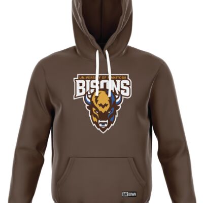 University of Manitoba Cuff Colored Hoodie Thumbnail