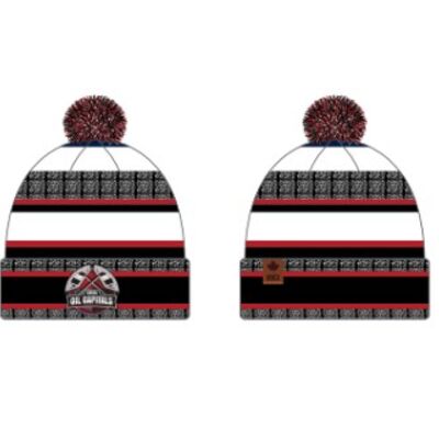 Virden Oil Capitals Pepper Stripes Toque Thumbnail