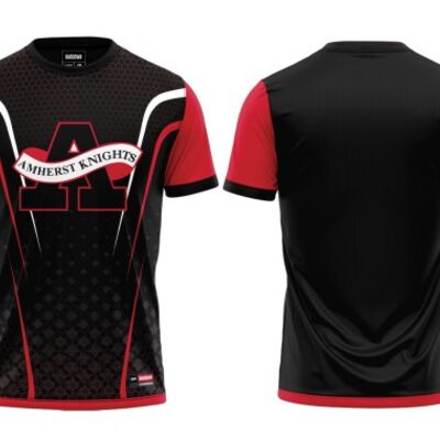 Amherst Knights Travel Sublimated Short Sleeve - Youth  Thumbnail