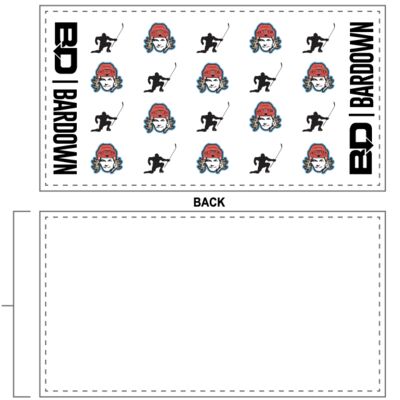 BARDOWN Printed Skate Towel Thumbnail