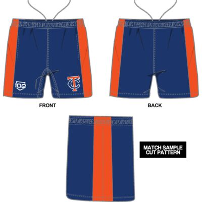 Toronto Cyclones Sublimated Shorts - Adult Thumbnail