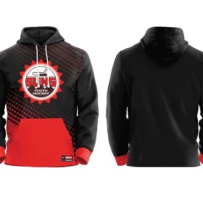 Sun Valley Hockey Sublimated Hoodie - Youth  Thumbnail